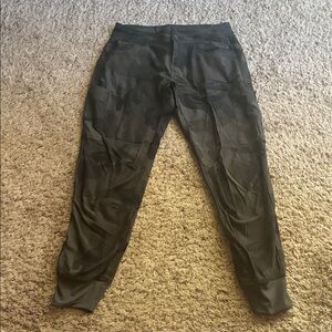 Prana Black Camouflage Joggers